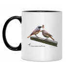 Кружка двухцветная