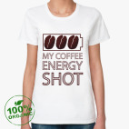 Женская футболка органик