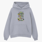 Толстовка худи оверсайз