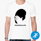 Мужская спортивная футболка