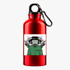 Металлическая бутылка 400 мл UV-DTF