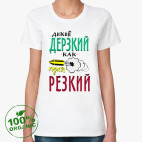 Женская футболка органик