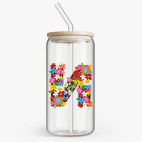 Банка с бамбуковой крышкой