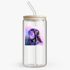 Банка с бамбуковой крышкой