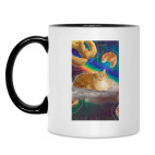 Кружка двухцветная