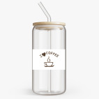 Банка с бамбуковой крышкой