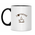 Кружка двухцветная