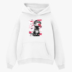 Толстовка худи оверсайз