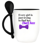 Кружка с ложкой