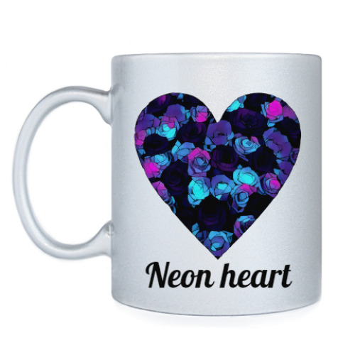 Кружка Неоновое сердце