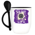 Кружка с ложкой