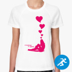 Женская спортивная футболка