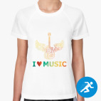 Женская спортивная футболка