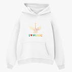 Толстовка худи оверсайз