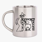 Кружка металлическая