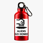 Металлическая бутылка 400 мл UV-DTF