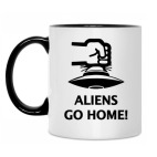 Кружка двухцветная