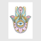 Хамса в цветах