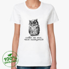 Женская футболка органик