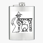 Фляжка стальная