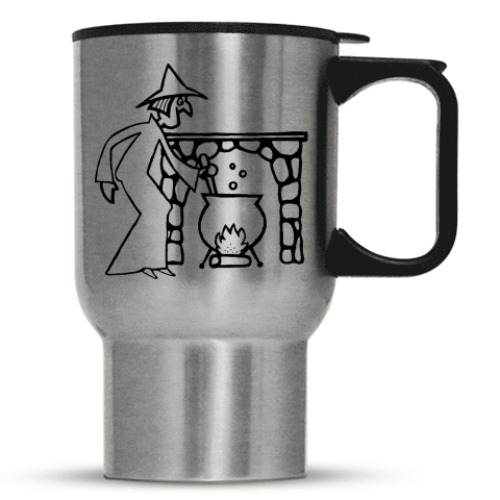 Кружка-термос с принтом Sorcerer