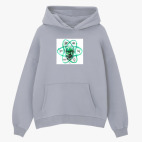 Толстовка худи оверсайз