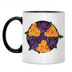 Кружка двухцветная