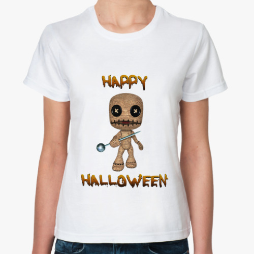 Классическая футболка Хеллоуин