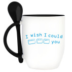 Кружка с ложкой