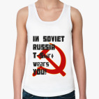 Женская майка