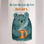 Медведь с кружкой