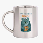 Медведь с кружкой