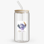 Банка с бамбуковой крышкой