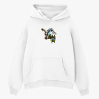 Толстовка худи оверсайз