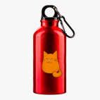 Металлическая бутылка 400 мл UV-DTF