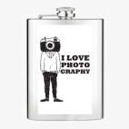 Фляжка стальная