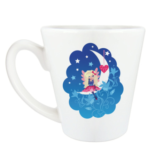 Чашка Латте Ангелочек