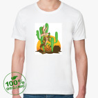 Мужская футболка органик