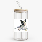 Банка с бамбуковой крышкой