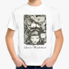 Детская классическая футболка Alice