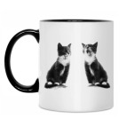 Кружка двухцветная