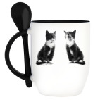 Кружка с ложкой