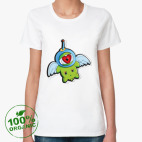 Женская футболка органик