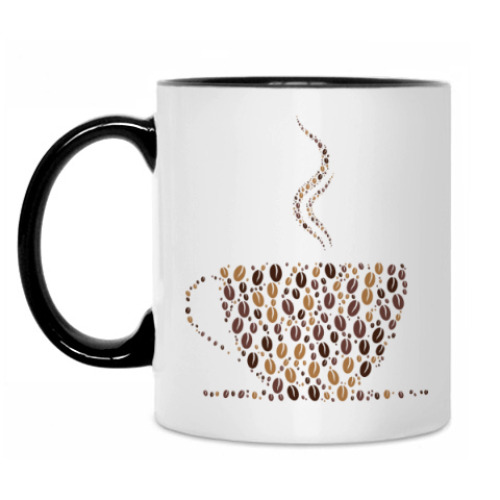 Кружка Кофе из кофейных зерен