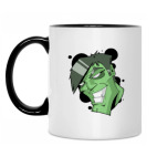 Кружка двухцветная