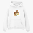 Толстовка худи оверсайз