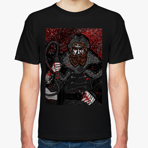 Футболка с принтом Опричник