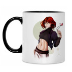 Кружка двухцветная