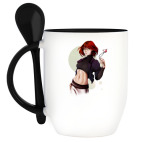 Кружка с ложкой