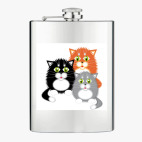 Фляжка стальная